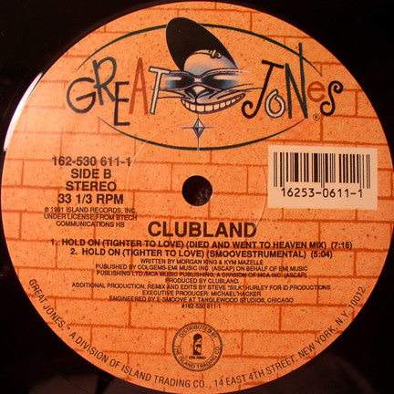 Hold On (Tighter To Love) (VINYL) | Near Mint (NM) Near Mint (NM)