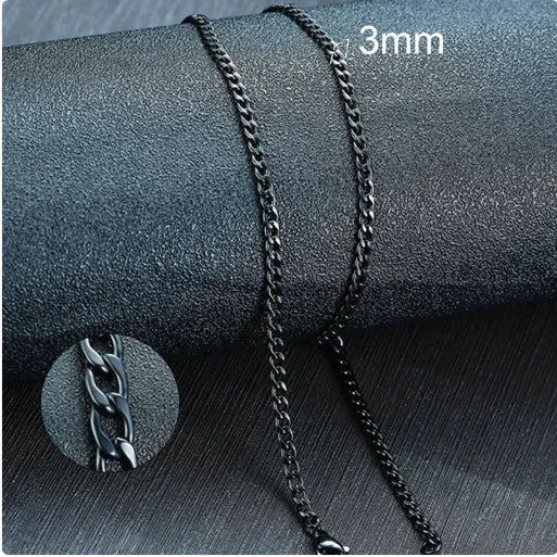 Stainless Steel Cuban Necklaces for Men Women - Lootquake