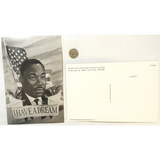 Rare 1960s Martin Luther King Vintage Postcard Collectible
