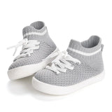 Fahrerliebe Toddler Shoes Boy Barefoot Shoes Wide Kids Lightweight Sock Sneakers Tennis Walking Running Shoes Slip on Shoes Grey Size 7 - Lootquake