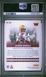Tarjeta de fútbol Panini Prestige Jayden Daniels #302 Rookie RC de 2024, clasificada PSA 10 Gem Mint