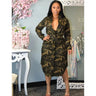 Casual Camouflage Long Dresses - Lootquake
