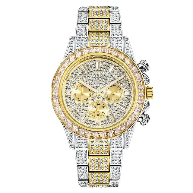 Diamond Calendar Watches - Lootquake