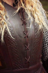 Eowyn armor set: cuirass+bracers (Lord of the Ring)