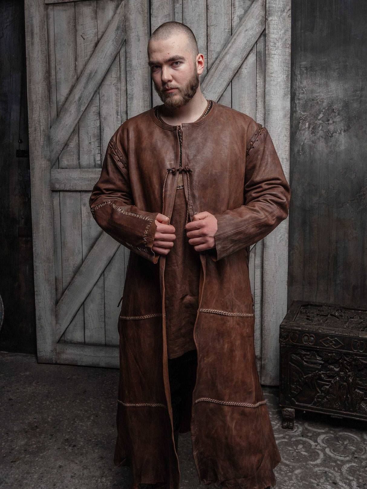 Aragorn duster strider (leather jacket)