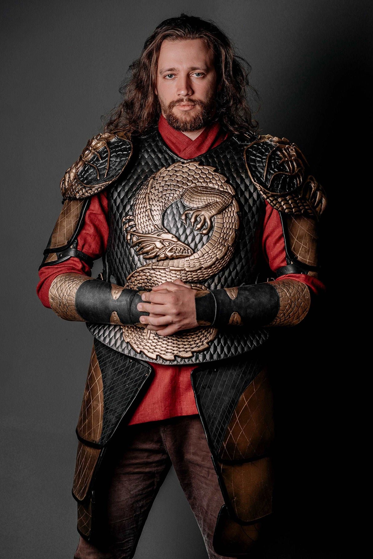 Dracula untold costume (golden edition)