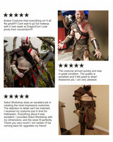 Woman Kratos costume (God of War)