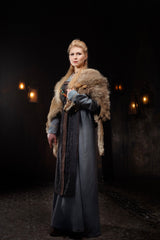 Lagertha linen dress (Vikings)