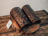 Medieval viking bracers