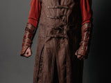 Medieval leather bracers for Larp