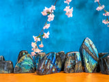 LABRADORITE freeform 200g-599 grams