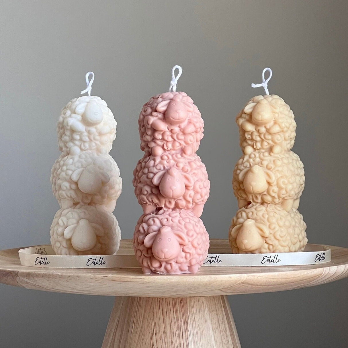 Cute Sheep Candle