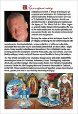 Adorno de bola de cristal de 12,7 cm con forma de trineo de safari - Decoración navideña - 73945 Adorno navideño de vidrio de mercurio - Adornos para árbol de Navidad de GDebrekht