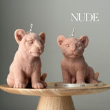 Cute Lion Candle