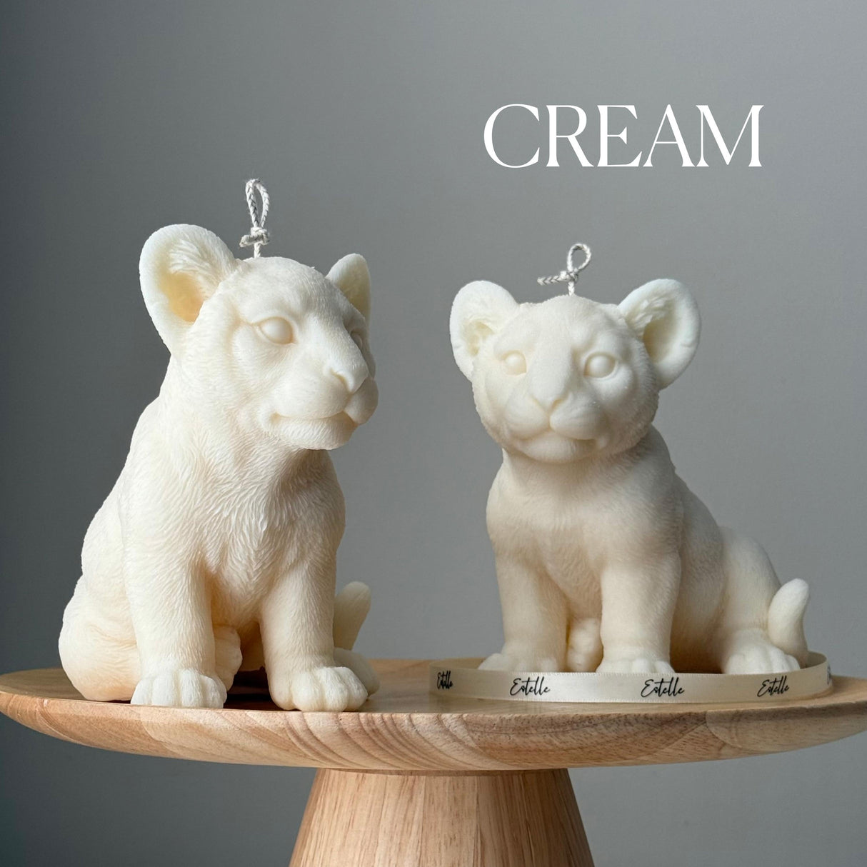 Cute Lion Candle