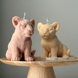 Cute Lion Candle