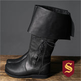 Medieval Black Boots "Ranger"