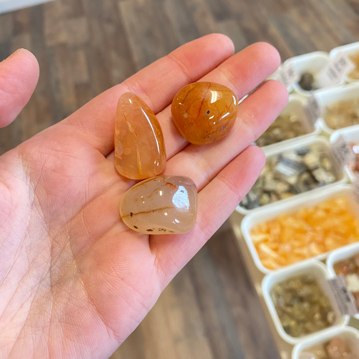 Carnelian Brazil (Creativity) Tumbled