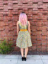 Cats in the Fields Twofer Dress - Plus Sizes only