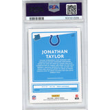 Graded 2020 Panini Donruss Jonathan Taylor #317 Rated Rookie RC Football Card PSA 10 Gem Mint