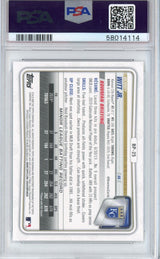 Tarjeta de béisbol de novato Bobby Witt Jr. #BP25 de Bowman Paper Prospects 2020, PSA 10 Gem Mint