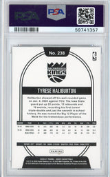 Tarjeta de baloncesto Tyrese Haliburton #238 Rookie RC de Panini Hoops, clasificada 2020-21, PSA 10 Gem Mint