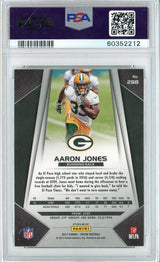 Graded 2017 Panini Prizm Aaron Jones #288 Prizm Rookie RC Football Card PSA 10 Gem Mint