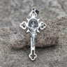 INRI Jesus Christ Crucifix Cross Stainless Steel Pendant