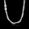 Irregular Wavy Stainless Steel Snake Chain