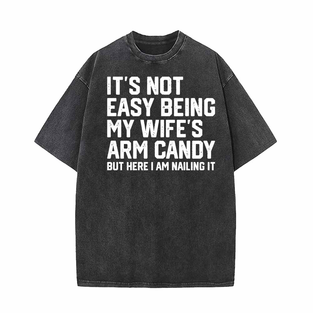 It's Not Easy Being Vintage Washed T-shirt