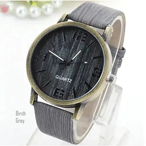 Woodchuck Wood Grain Style Exotic Watches - Lootquake