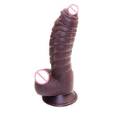 Colorful Dinosaur Scale Suction Silicone Adult Toy - Lootquake