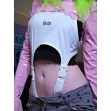 "Baby" Cut Out Bodysuit