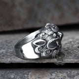 Japanese Demon Stainless Steel Beast Ring