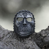 Jay Mask Stainless Steel Slipknot Ring