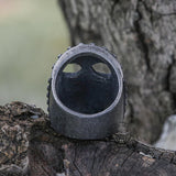 Jay Mask Stainless Steel Slipknot Ring