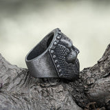 Jay Mask Stainless Steel Slipknot Ring