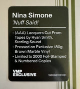 'Nuff Said! (VMP | BROWN MARBLE VINYL) | Mint (M) Mint (M)