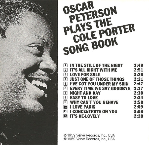 Oscar Peterson Plays The Cole Porter Songbook (CD) | Near Mint- (NM-) Near Mint (NM)