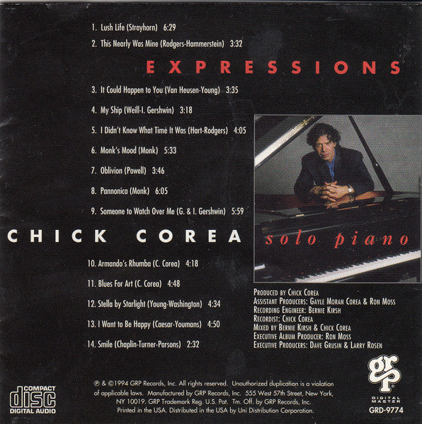 Expressions (CD) | Near Mint (NM) Near Mint (NM)
