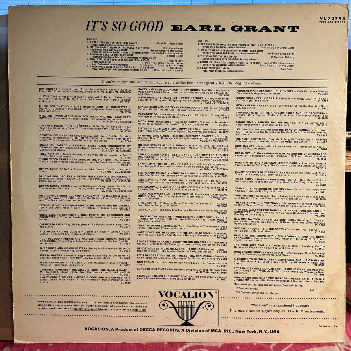 It's So Good | Near Mint (NM) Excellent (EX)