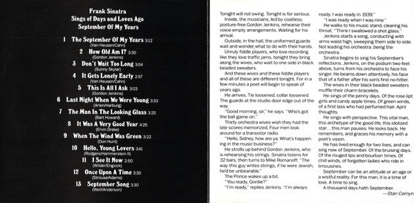 September Of My Years (CD) | Near Mint (NM) Near Mint (NM)