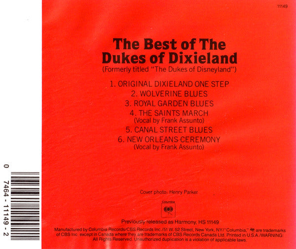 The Best Of The Dukes Of Dixieland (CD) | Near Mint (NM) Excellent+ (EX+)