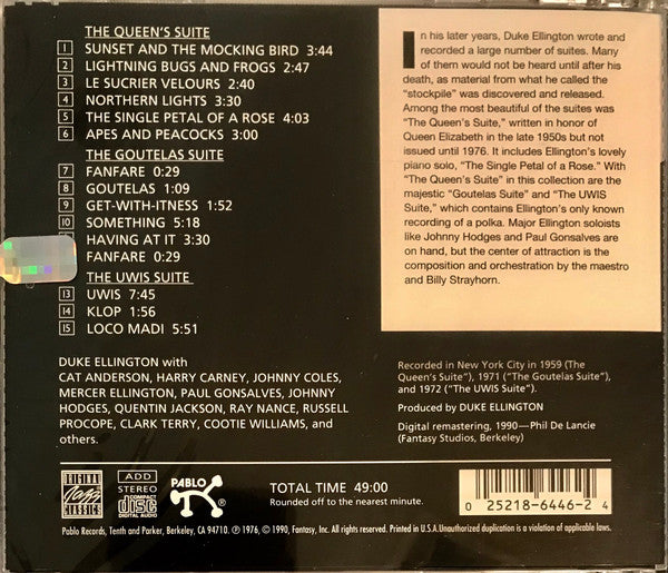 The Ellington Suites (CD | Near Mint (NM) Near Mint (NM)