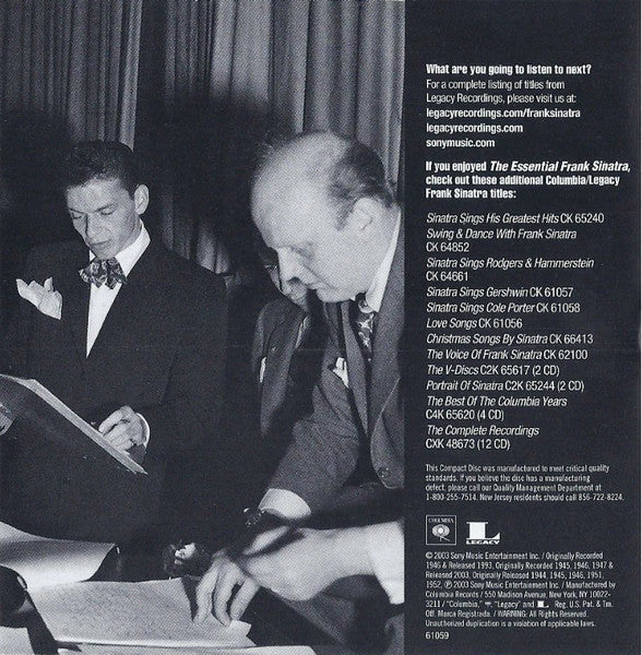 The Essential Frank Sinatra - The Columbia Years (CD) | Near Mint (NM) Near Mint (NM)