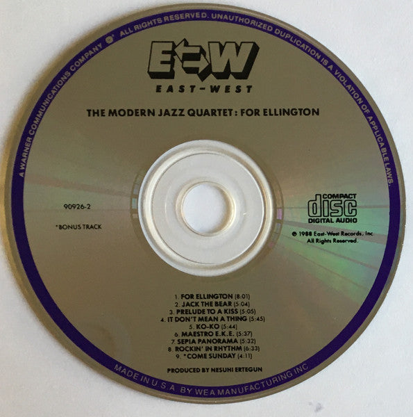 For Ellington (CD) | Near Mint (NM) Near Mint (NM)