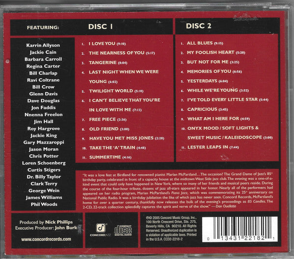 85 Candles - Live In New York (2 CD) | Casi nuevo (NM) Casi nuevo (NM)