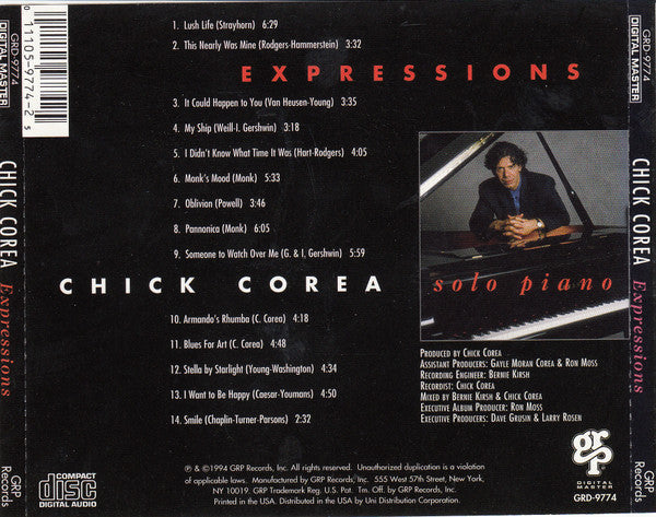 Expressions (CD) | Near Mint (NM) Near Mint (NM)