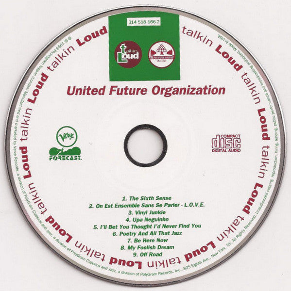 United Future Organization CD) | Near Mint (NM) Near Mint (NM)