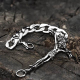 Jesus' Suffering Cross Stainless Steel Bracelet
